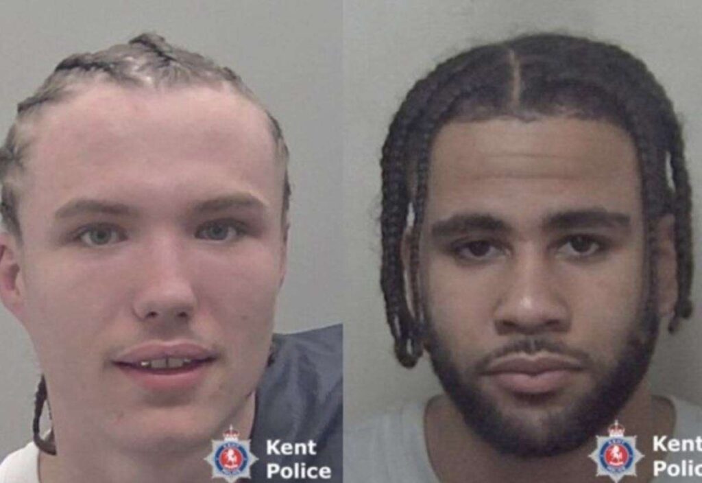 Police search for Kieron Barnes and Tobias Agbaje following fatal stabbing of Ashton Harrington, 19, in Whitstable