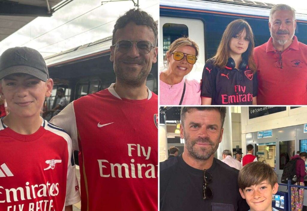 Kent residents flock to London for Arsenal parade at Emirates Stadium