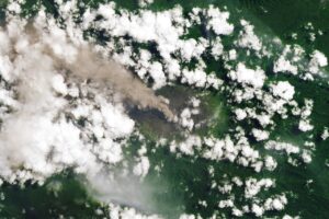 Ever Restless Mount Dukono Erupts