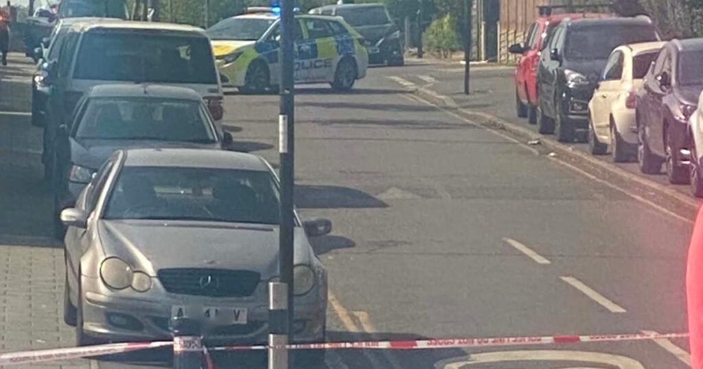 Downham Way junction Reigate Road incident sees two arrests