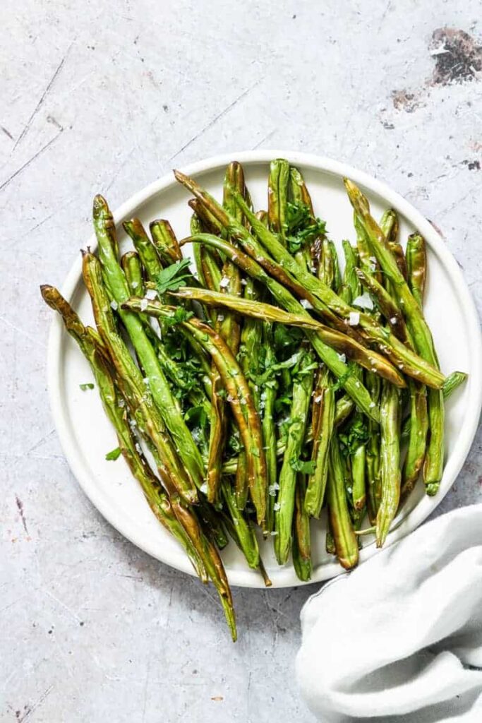 Crispy Air Fryer Green Beans In 10 Minutes