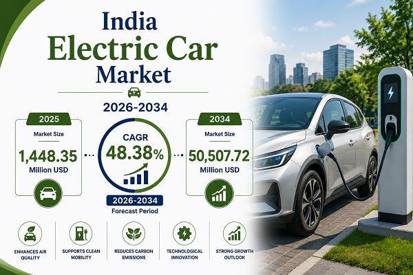 India Electric Car Market Report 2026-2034: Industry Reaching