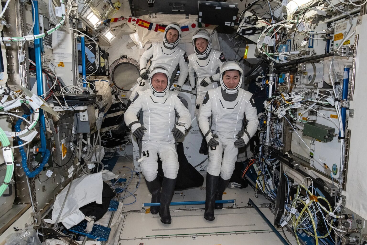 NASA Hosts SpaceX Crew-11 Astronauts for Public Event at Headquarters
