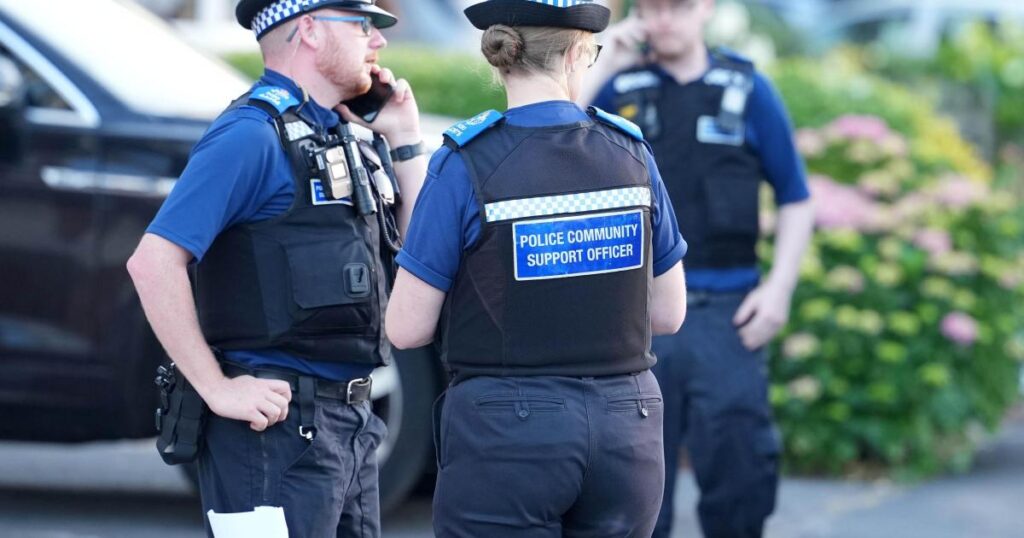 Pictures of murder investigation in Aldwick, Bognor Regis