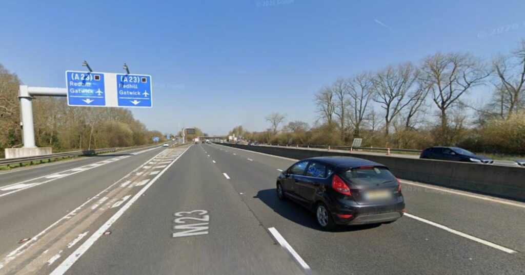 Live updates as police incident stops all lanes on motorway near airport