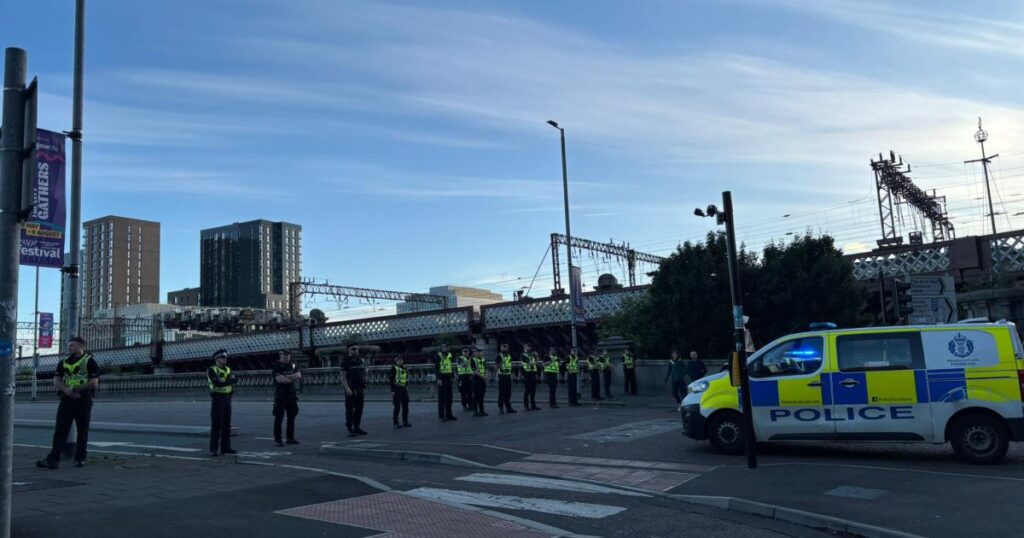 What do we know so far about the Glasgow protest today