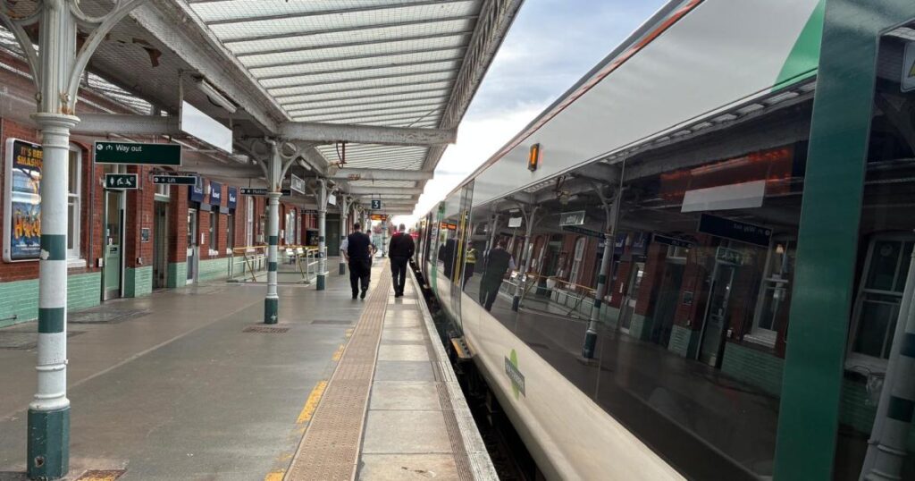Travel disruption after vehicle hits level crossing barriers – live updates