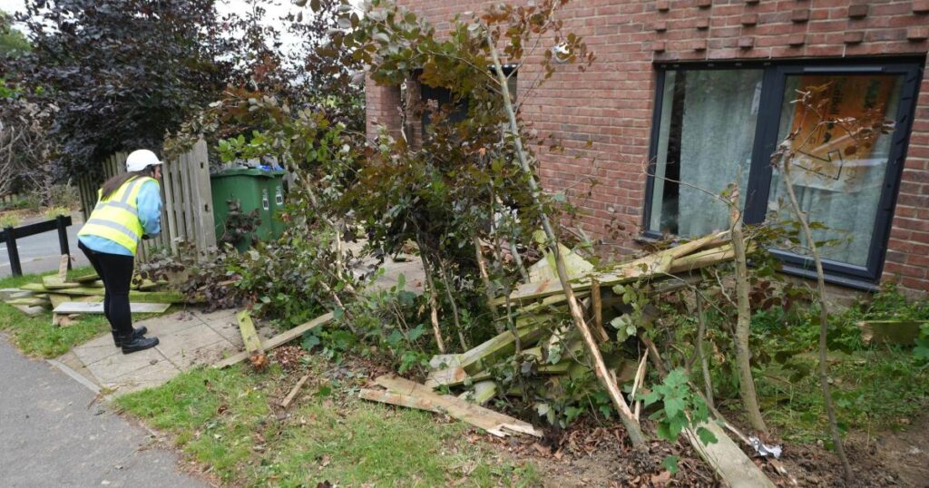 Car crashes into house on Western Road in Newhaven