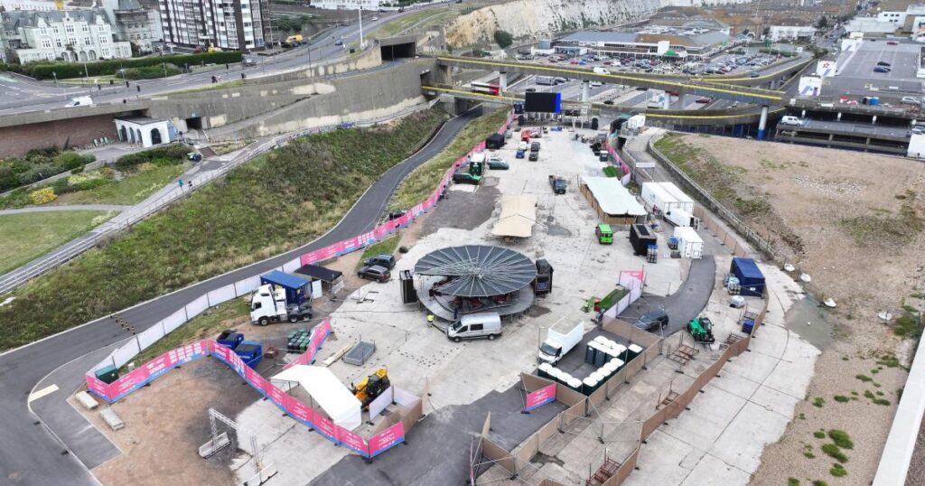 Central Park on Brighton beach prepares for opening