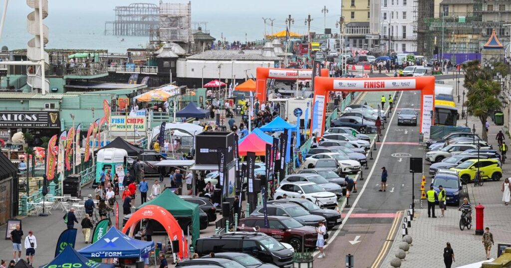 Thousands attend electric vehicle rally in Brighton