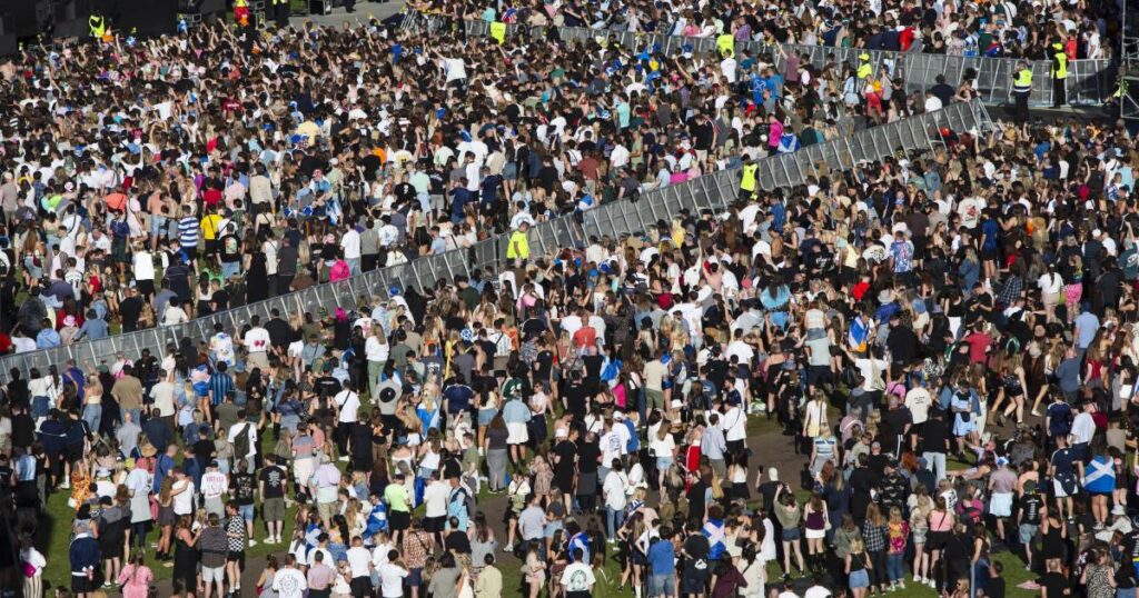 What is the weather forecast for day three of TRNSMT 2026?