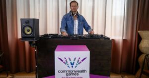 Sam Heughan lands next major role as Glasgow 2026 DJ