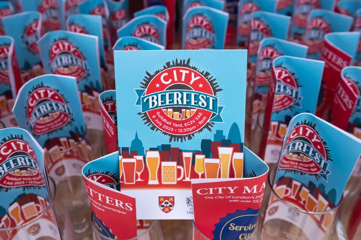 Raise your glasses to City Beerfest in Square Mile’s Yard of ale