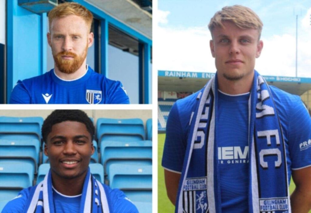 Gillingham announced three new signings ahead of the start of the summer transfer window on Monday