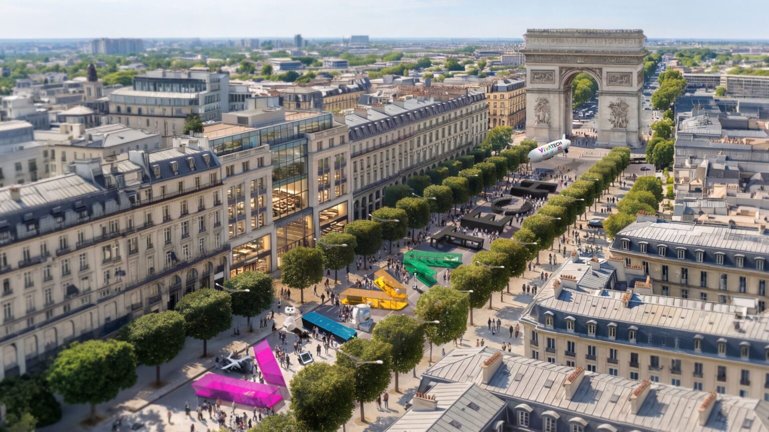 VivaTech Is Taking Over The Champs-Élysées – And It’s Free For Everyone