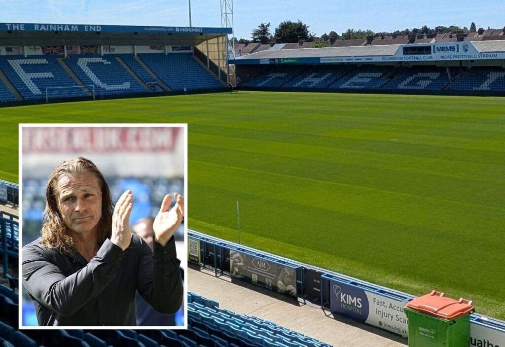 Gillingham’s head groundsman Haydn Lawrance praised by first-team boss Gareth Ainsworth after preparing pitches at Priestfield and Beechings Cross
